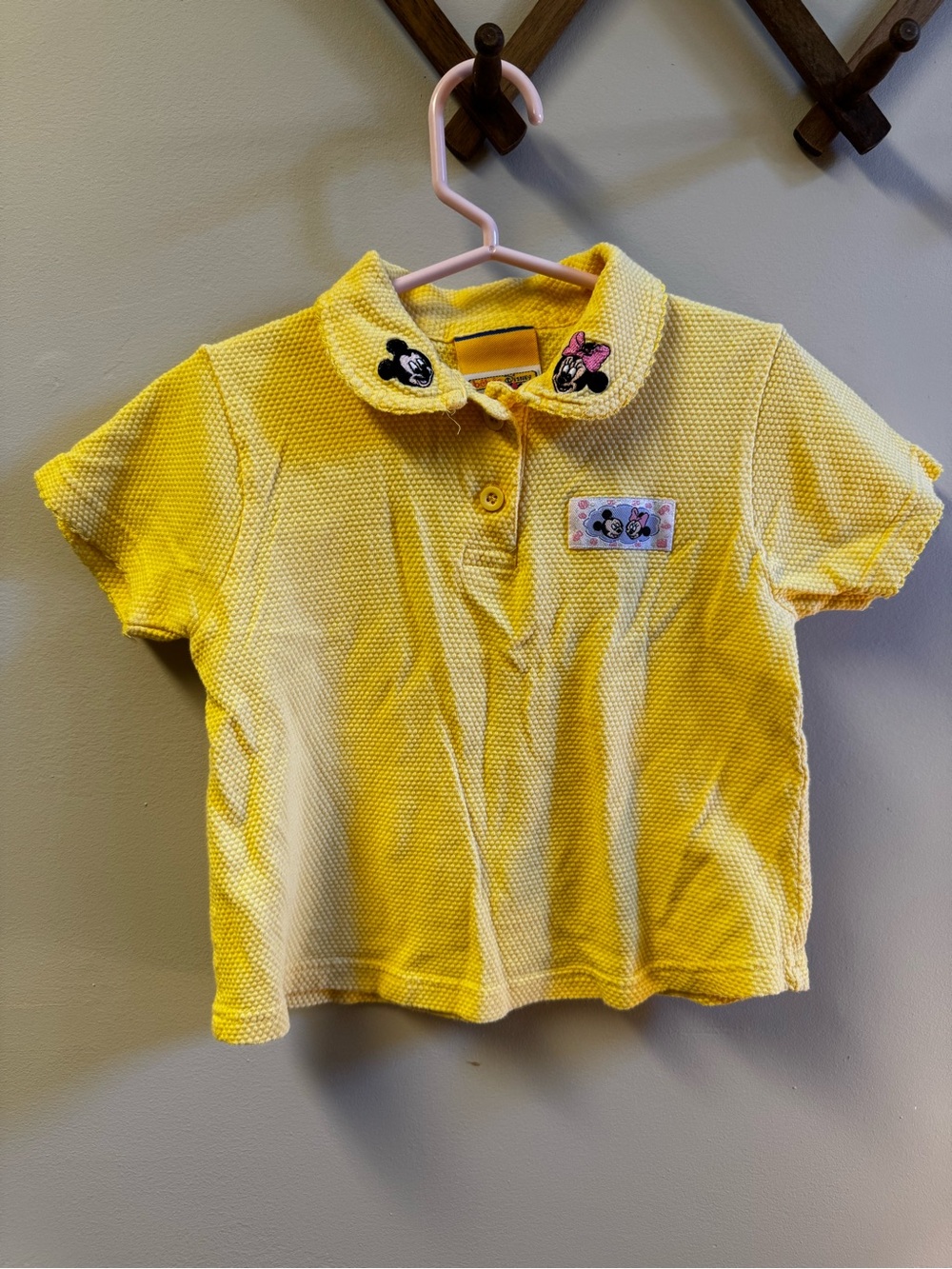 Vintage Mickey & Minnie polo shirt